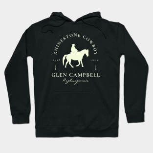 Glen Campbell - Rhinestone Cowboy // Fan Art designs Hoodie